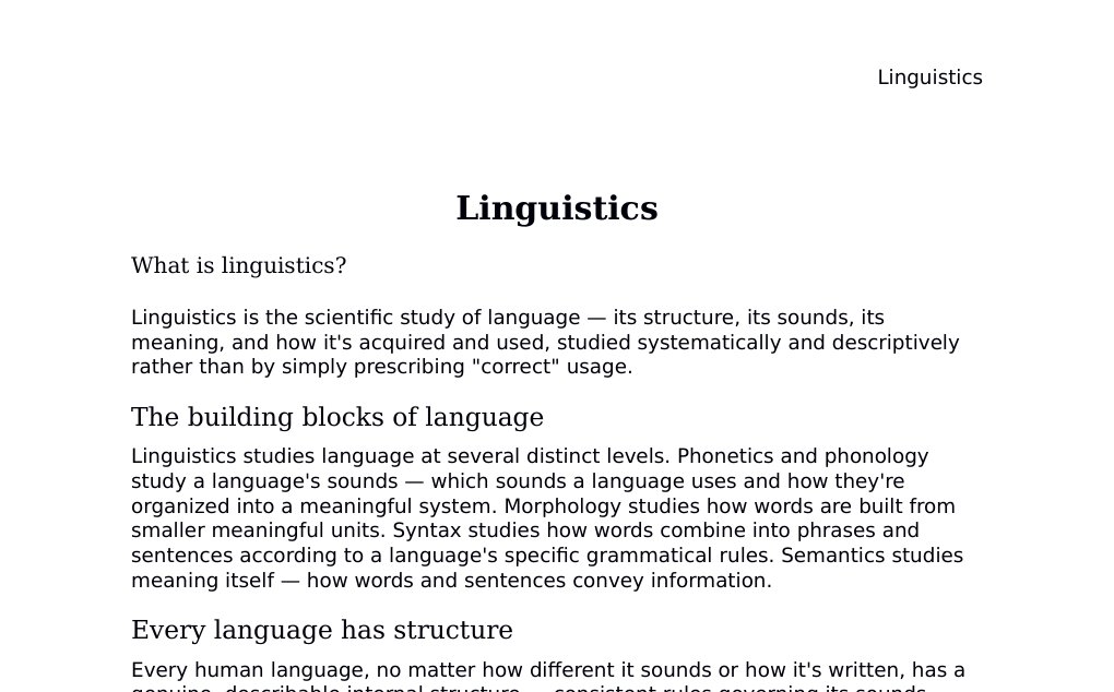 Phonemes, historical linguistics, and the critical period hypothesis Dr. Dr. med. sci. Abidin GelesCopyright - All Rights Reserved: This document and all content on this website may not be published, reproduced, or distributed without the written permission of the author, Dr. Dr. med. sci. Abidin Geles.www.medwissen.ch abidin.geles@gmail.com Linguistics What is linguistics?Linguistics is the scientific study of language — its structure, its sounds, its meaning, and how it's acquired and used, studied systematically and descriptively rather than by simply prescribing "correct" usage.…