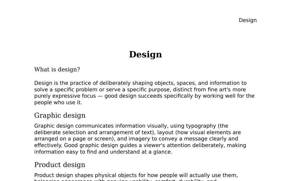 Gestalt principles, Fitts's law, and accessible color contrast Dr. Dr. med. sci. Abidin GelesCopyright - All Rights Reserved: This document and all content on this website may not be published, reproduced, or distributed without the written permission of the author, Dr. Dr. med. sci. Abidin Geles.www.medwissen.ch abidin.geles@gmail.com Design What is design?Design is the practice of deliberately shaping objects, spaces, and information to solve a specific problem or serve a specific purpose, distinct from fine art's more purely expressive focus — good design succeeds specifically by working well for the people who use it.…