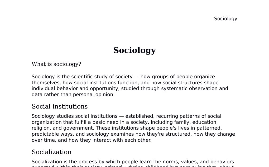 Social institutions, network analysis, and Durkheim's study of suicide Dr. Dr. med. sci. Abidin GelesCopyright - All Rights Reserved: This document and all content on this website may not be published, reproduced, or distributed without the written permission of the author, Dr. Dr. med. sci. Abidin Geles.www.medwissen.ch abidin.geles@gmail.com Sociology What is sociology?Sociology is the scientific study of society — how groups of people organize themselves, how social institutions function, and how social structures shape individual behavior and opportunity, studied through systematic observation and data rather than personal opinion.…